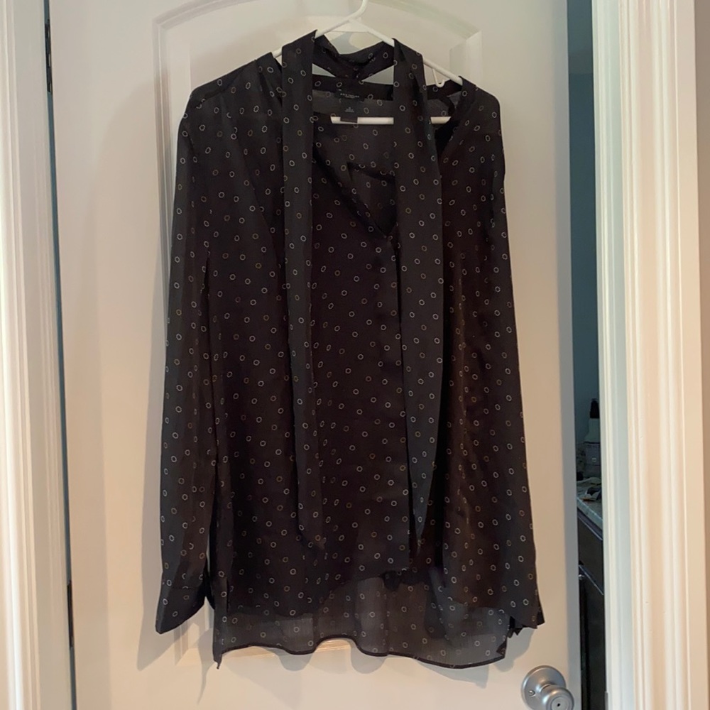 Ann Taylor Blouse - Black